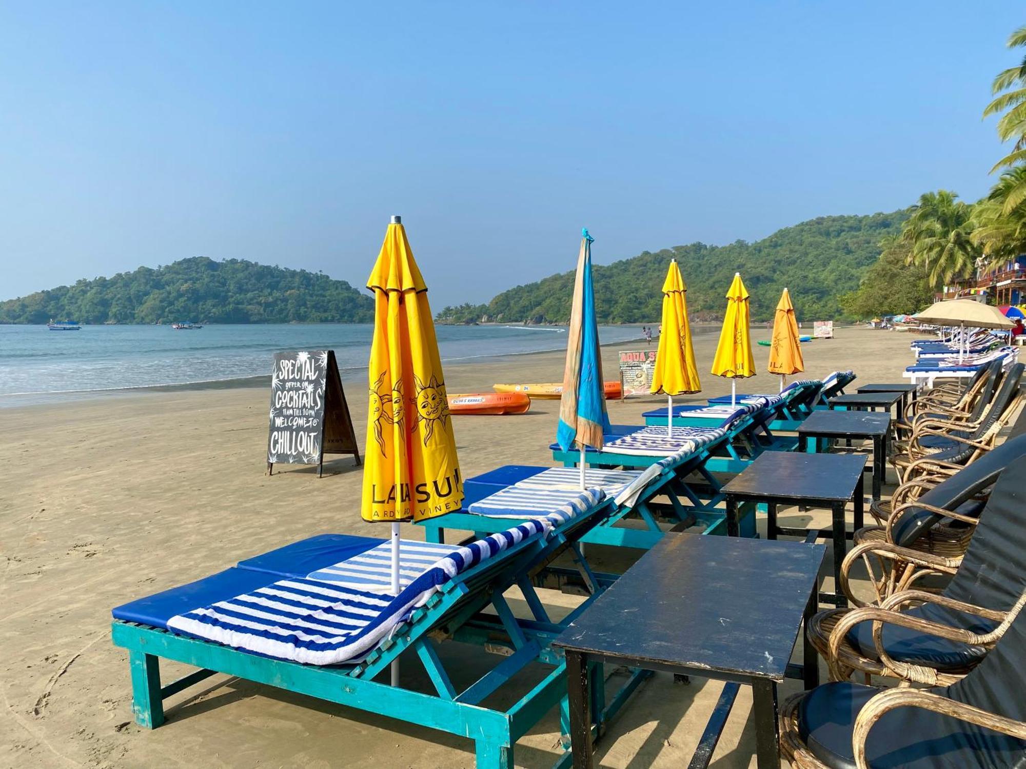 Chill Out Jasmine Restaurant Bar Rooms Palolem Exterior foto